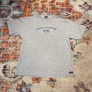 Jansport University of Notre Dame‎ Irish EST 1842 Gray T Shirt Mens XL